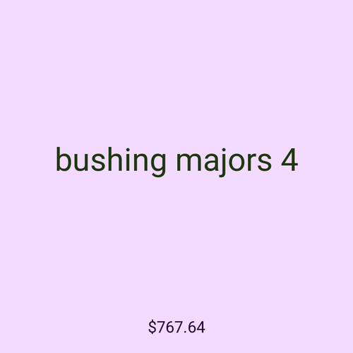 bushing majors 4