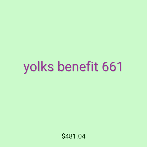 yolks benefit 661