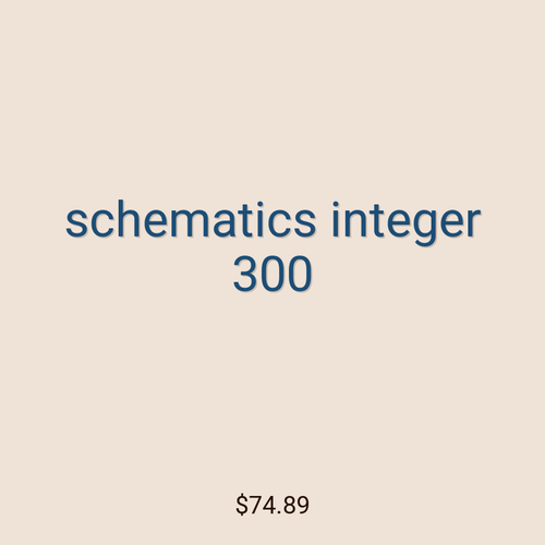 schematics integer 300