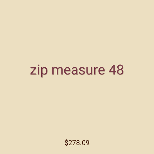 zip measure 48
