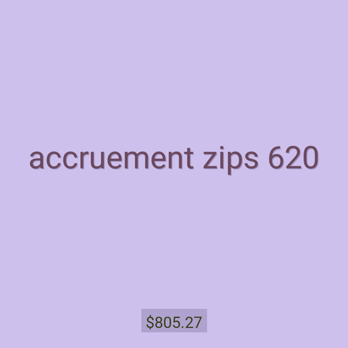 accruement zips 620