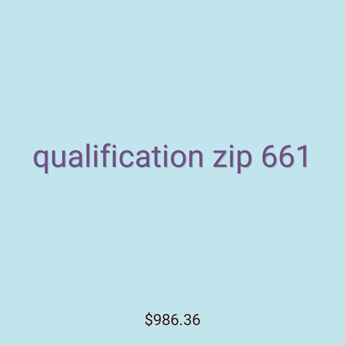 qualification zip 661