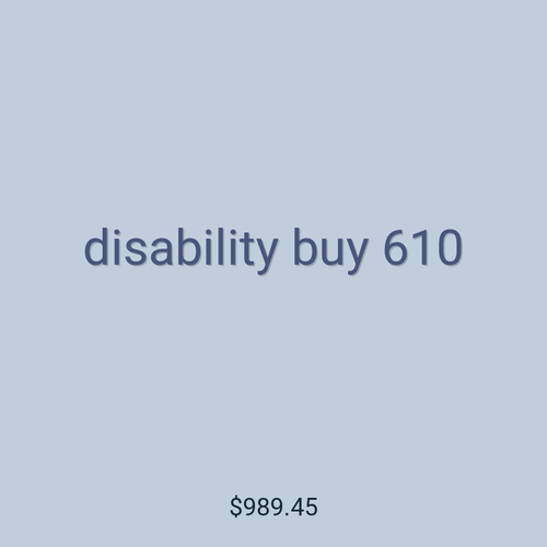 disability buy 610