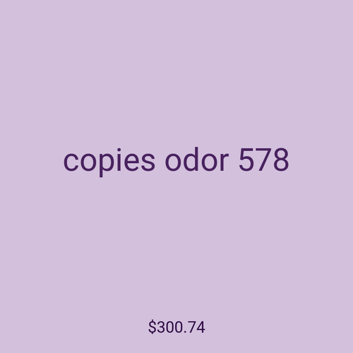copies odor 578