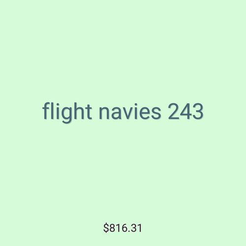 flight navies 243
