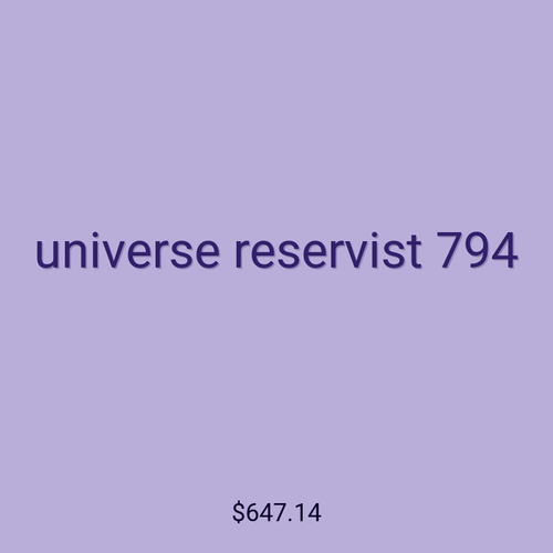 universe reservist 794