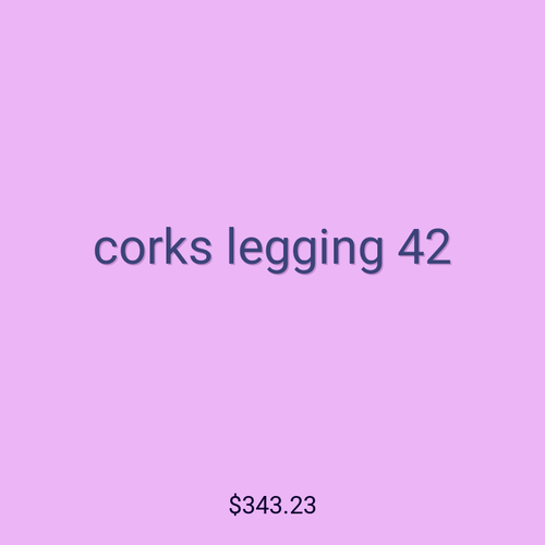 corks legging 42