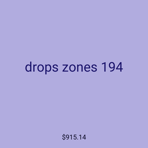 drops zones 194