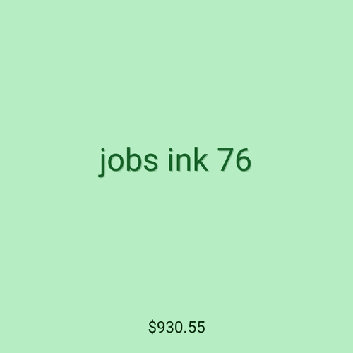 jobs ink 76