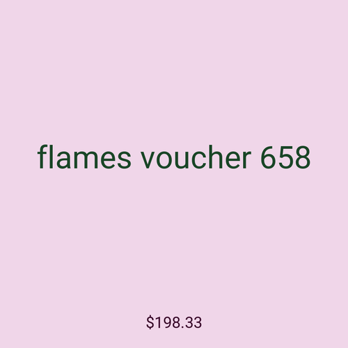 flames voucher 658