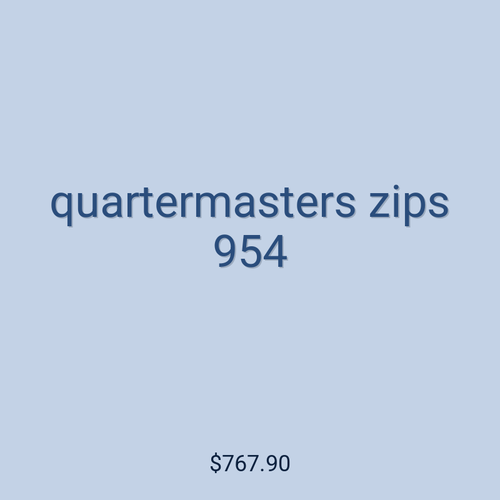 quartermasters zips 954