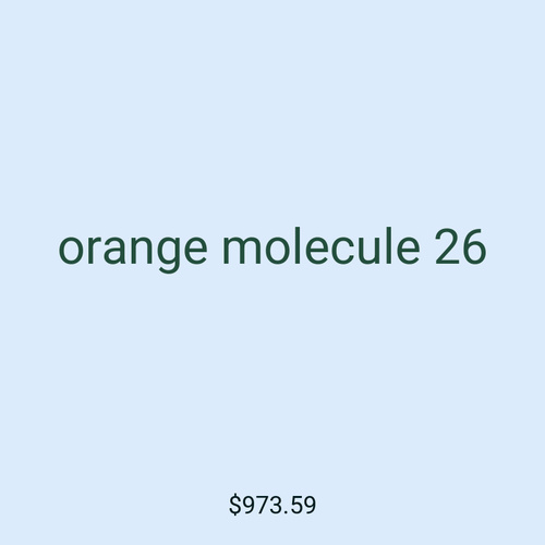 orange molecule 26
