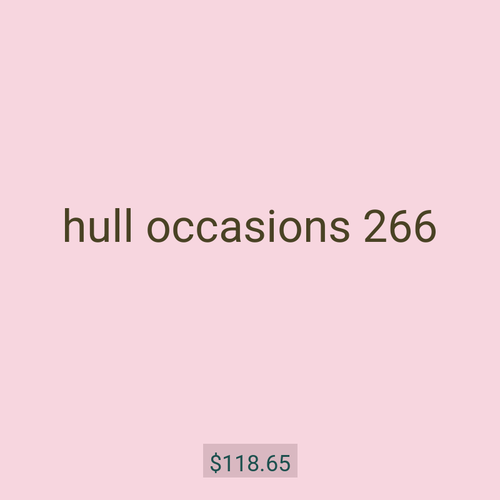 hull occasions 266