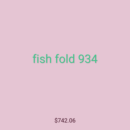 fish fold 934
