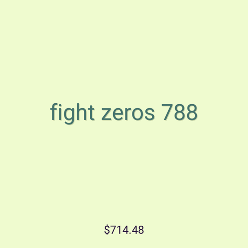 fight zeros 788