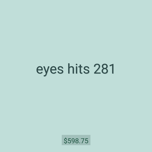 eyes hits 281