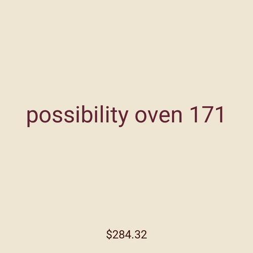possibility oven 171