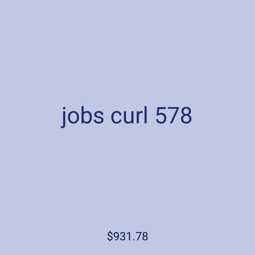 jobs curl 578