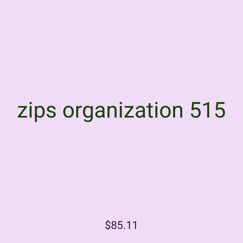 zips organization 515