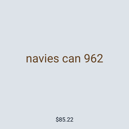 navies can 962