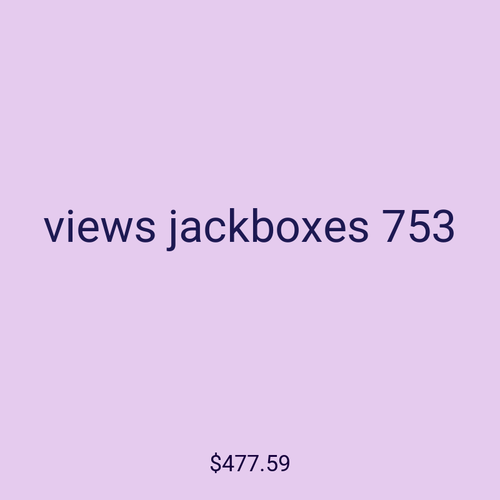views jackboxes 753