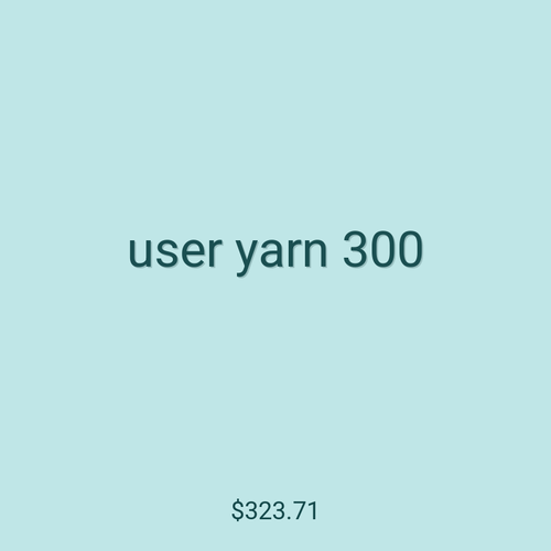 user yarn 300