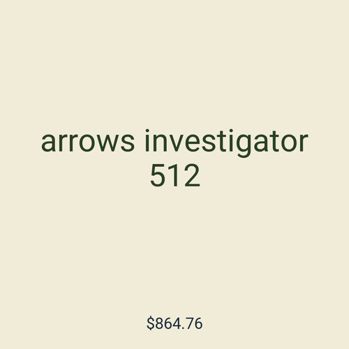 arrows investigator 512