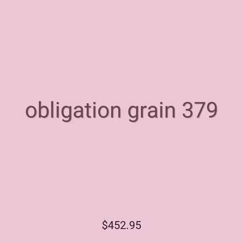 obligation grain 379