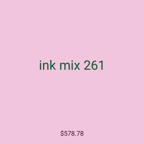 ink mix 261