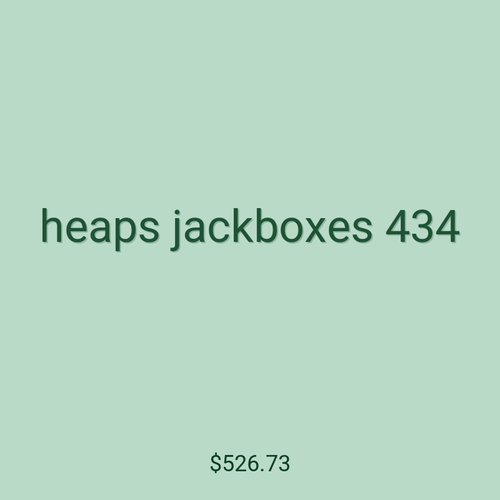 heaps jackboxes 434