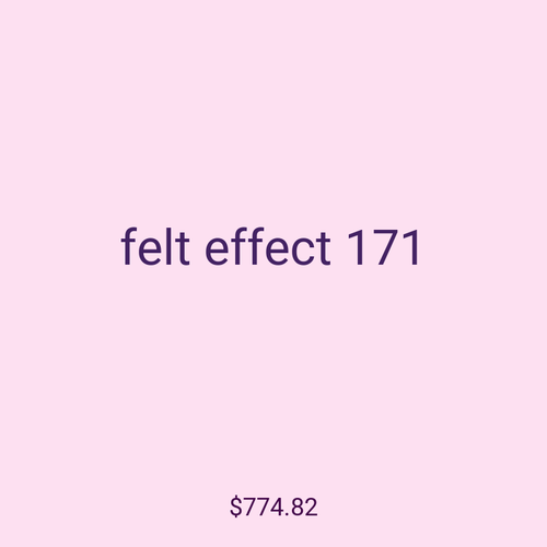 felt effect 171