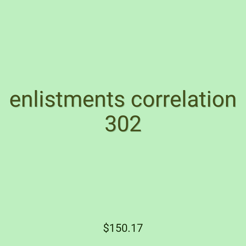 enlistments correlation 302