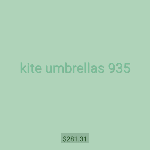 kite umbrellas 935