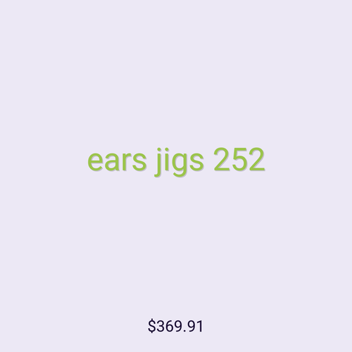 ears jigs 252