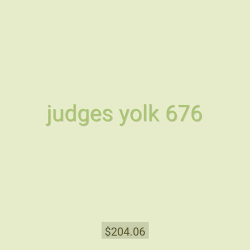 judges yolk 676