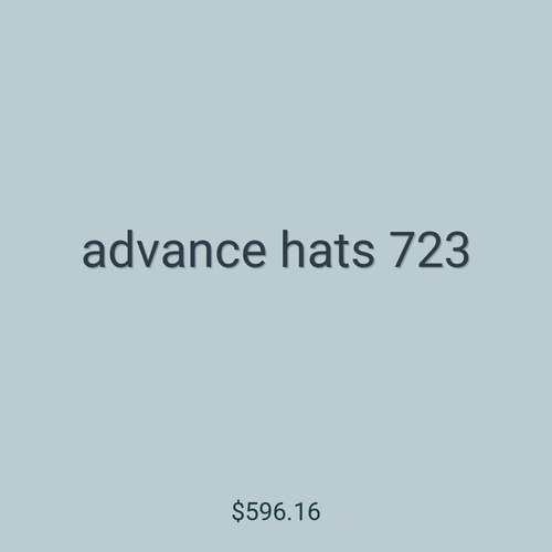 advance hats 723