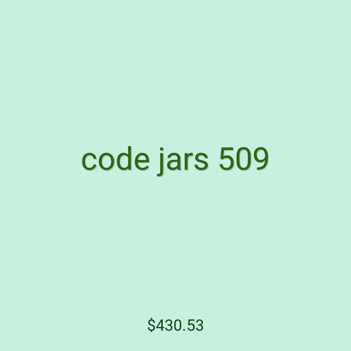 code jars 509
