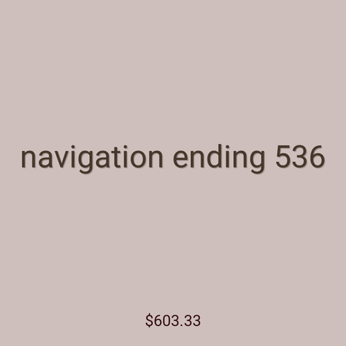 navigation ending 536