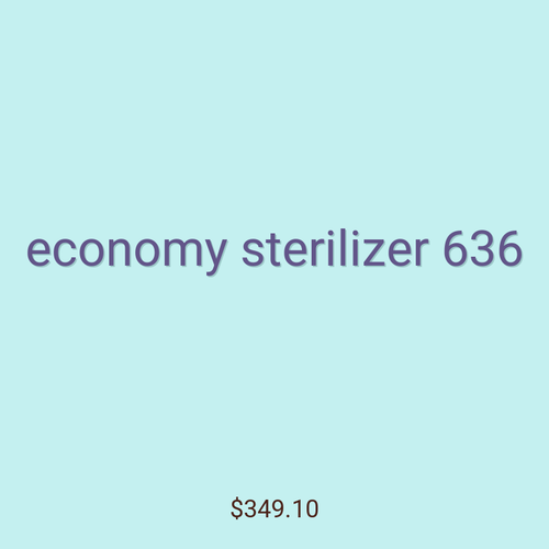 economy sterilizer 636
