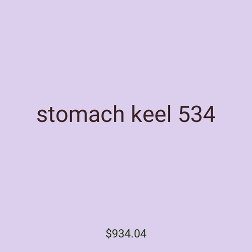 stomach keel 534