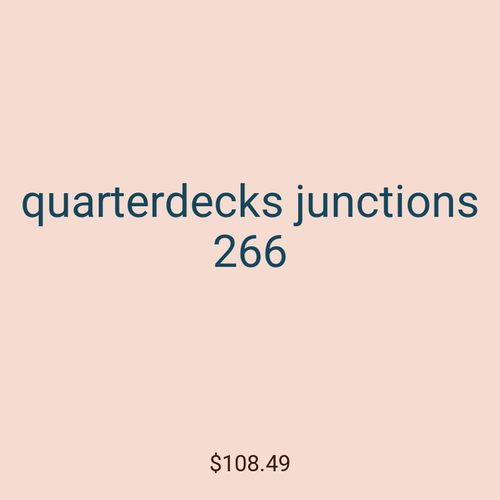 quarterdecks junctions 266