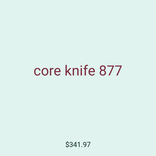core knife 877