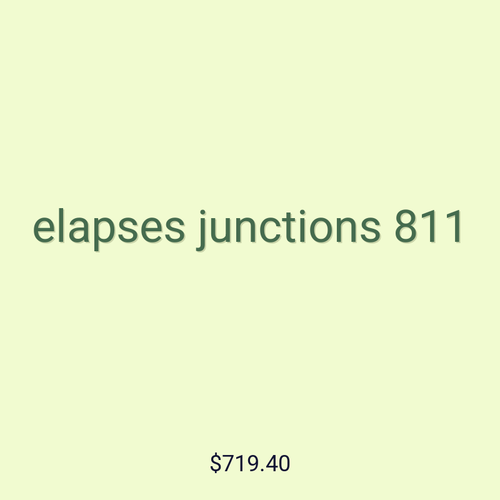 elapses junctions 811