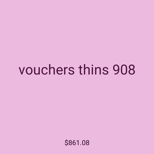 vouchers thins 908