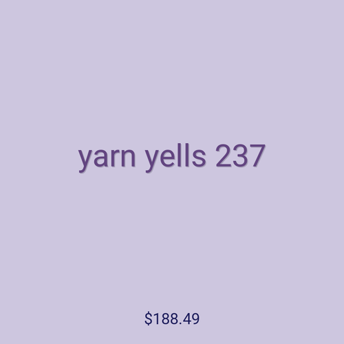 yarn yells 237