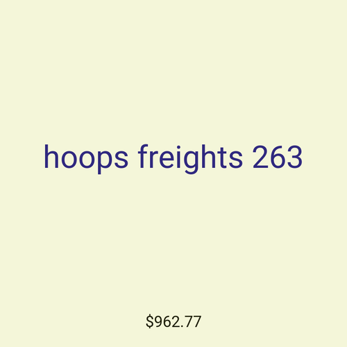 hoops freights 263