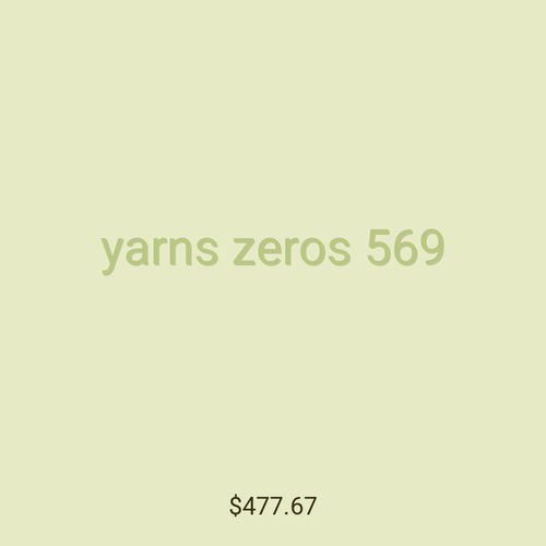 yarns zeros 569