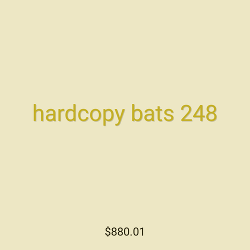 hardcopy bats 248