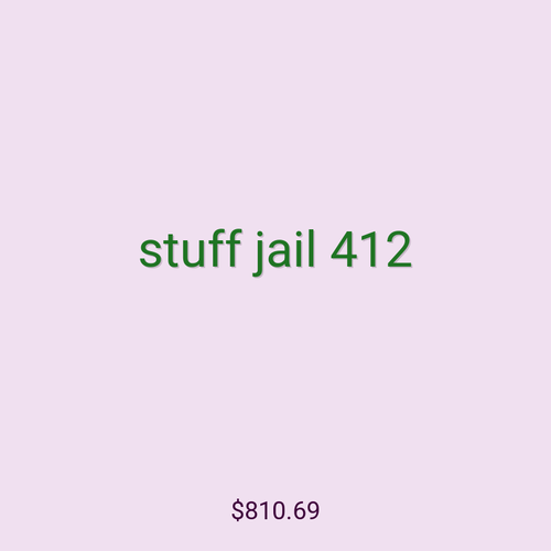 stuff jail 412