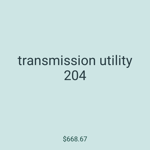 transmission utility 204
